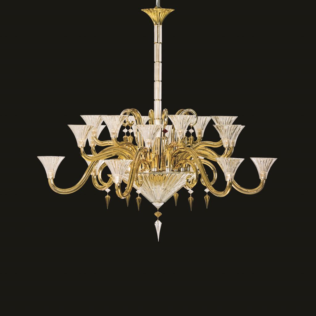 Mille Nuits Gold Chandelier