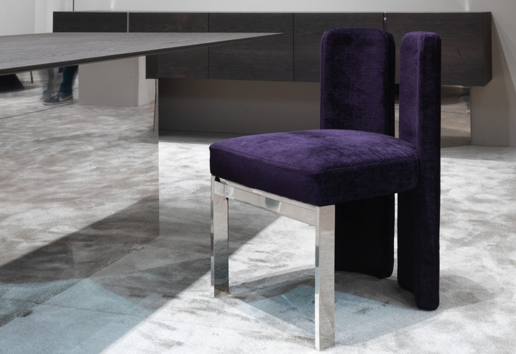 Comfortable seating option for relaxation.