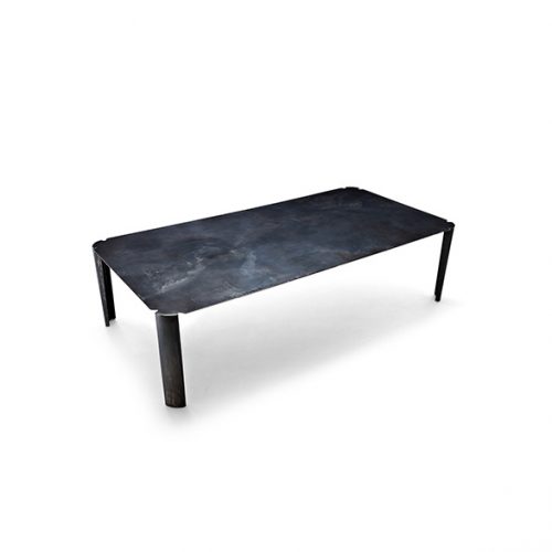 A 10th Bridge Table with a dark rectangular top and dark legs is shown at a slight angle against a white background