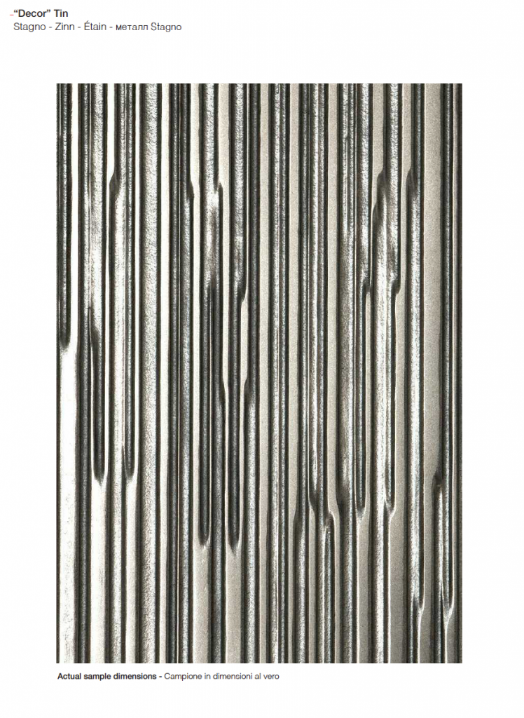 in brown and silver color with corrugated pattern, on a white background