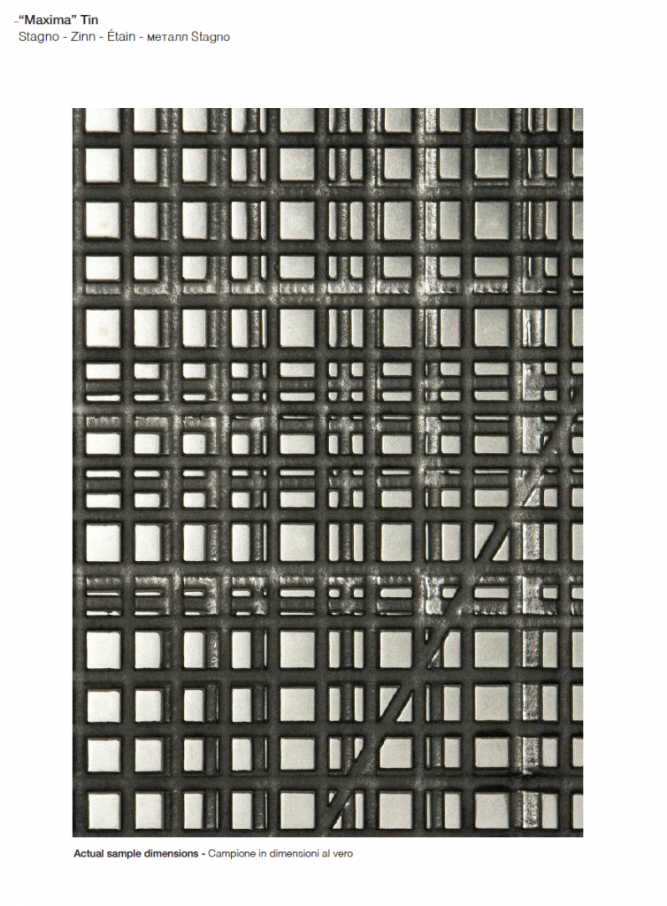 in brown and silver color with corrugated pattern, on a white background