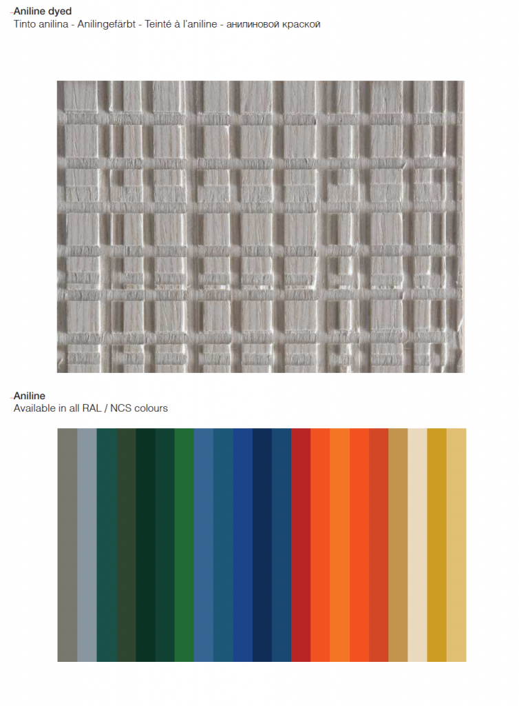 Maxima finish wood sample in white color and other multicolored samples with rough texture, on a white background.
