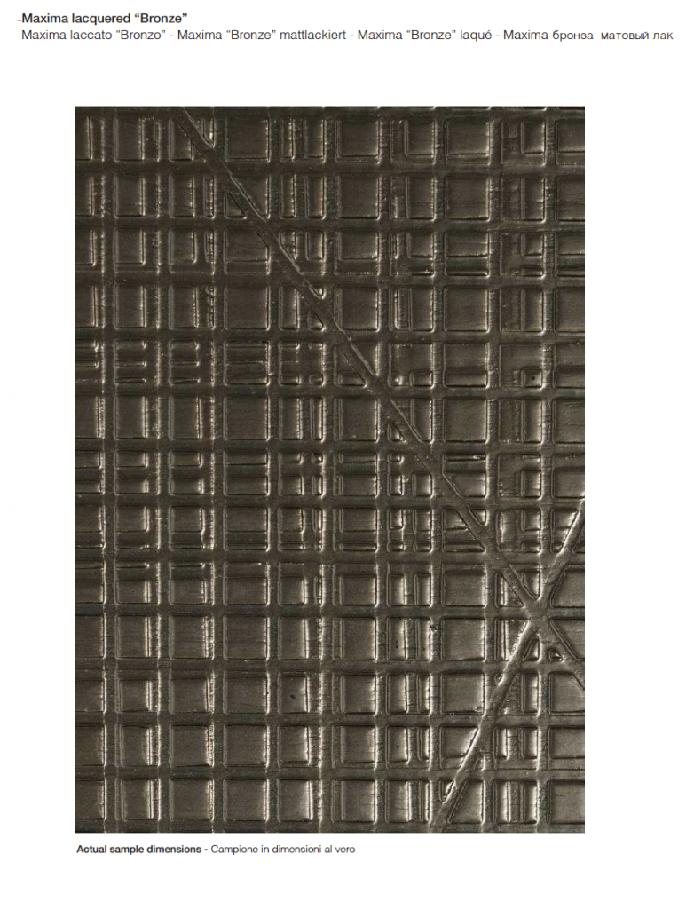 Metallic finish sample in a black color with rough texture, on a white background.