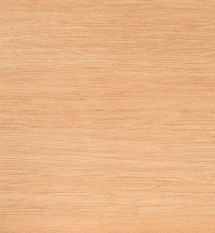 Fresh Oak material sample of wood with light brown and beige grain patterns.