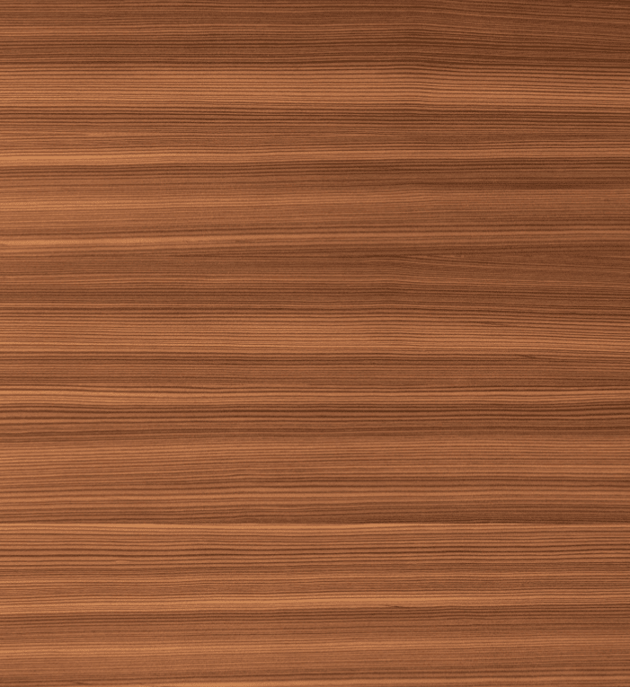 Smoked Quercus material sample of wood with medium brown grain patterns.
