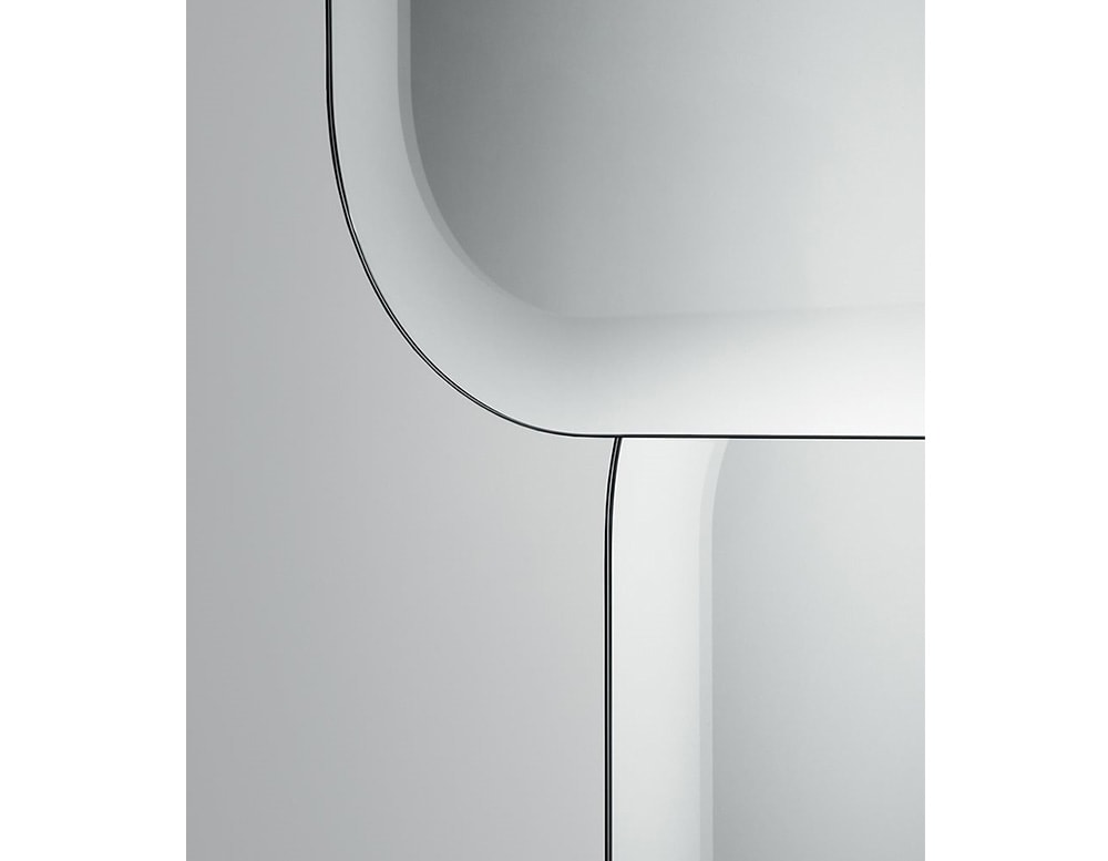 The Gemma Mirrors feature sleek, curved edges and seamless lines, offering a modern yet timeless touch to any interior setting