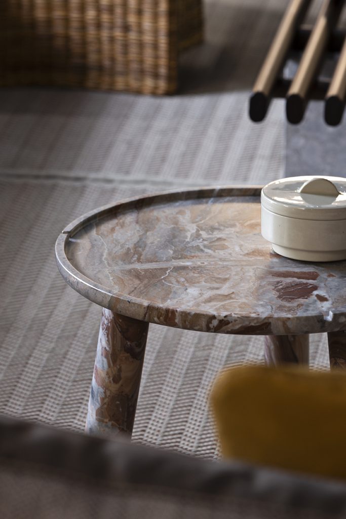 Stone Round Coffee Table