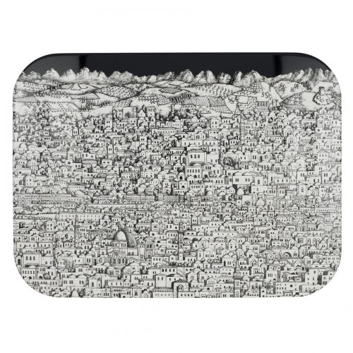 Gerusalemme Tray in front of a white background