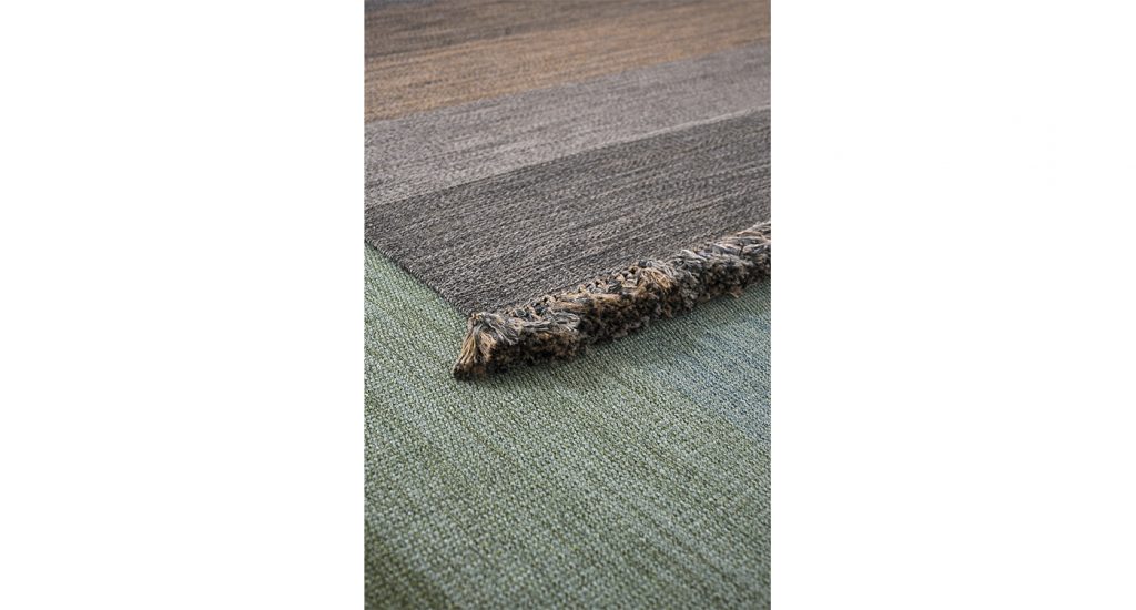 Close up of Tint Rug on a wooden floor
