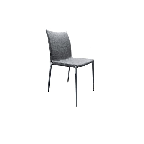 Lia Two Thousand Eighty Seven dining chairs in front of a white background