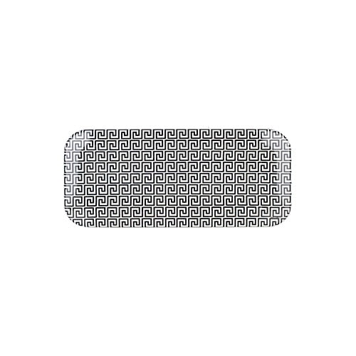 Greca Tray Black & White in front of a white background