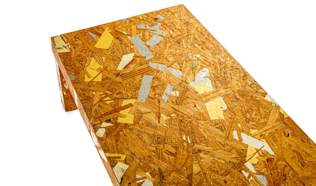Top close up view of Celia Coffee Table in front of a white background