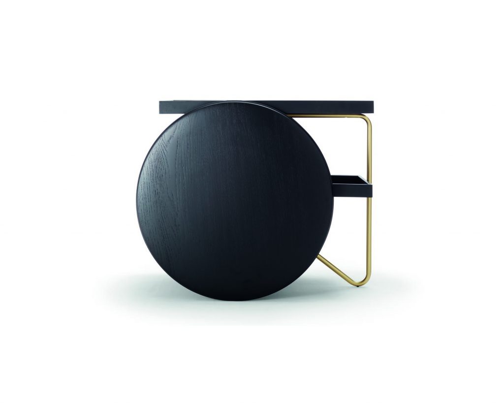 Chariot in a black color against a white background