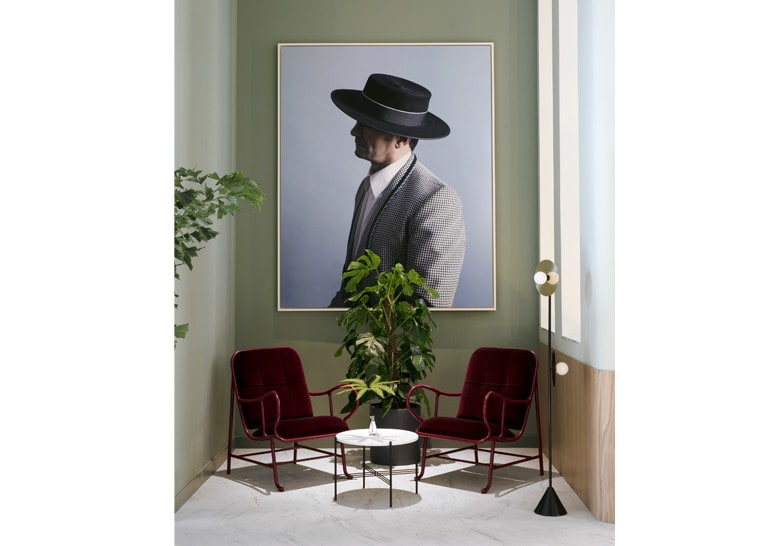 Gardenias Armchair - Indoor