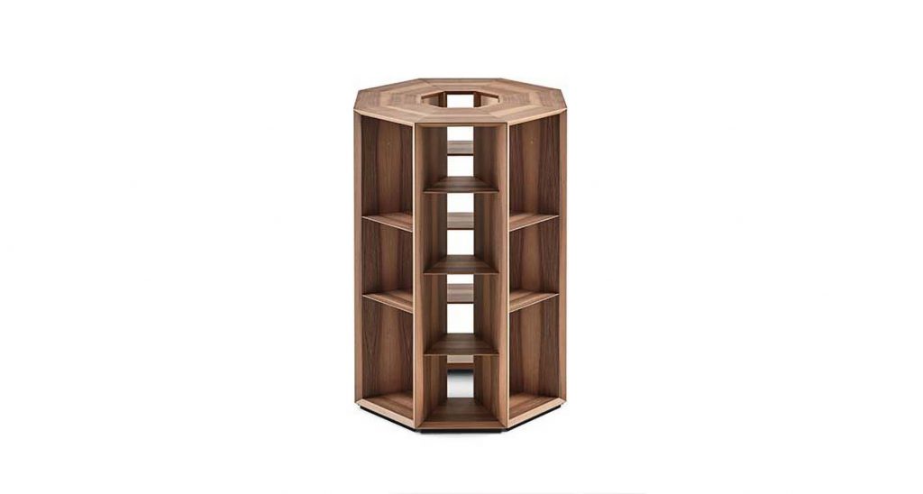 satin brown shelf Available with two or three shelves for greater versatility