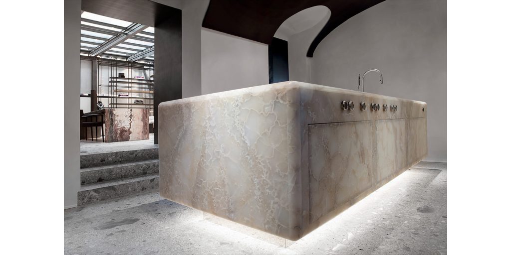 Provides ample workspace for culinary activities.