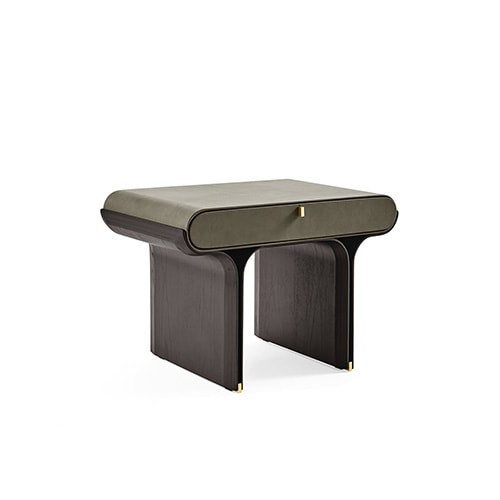Designer bedside table for a touch of luxury.