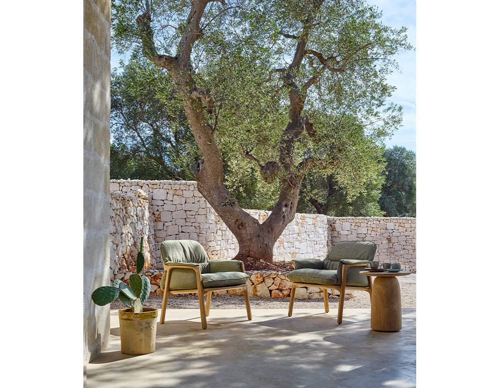 Chairs made with 